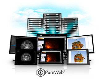 PureWeb utiliza la potencia de la tecnología NVIDIA Quadro en campos como el diagnóstico por imagen, la astronomía o la simulación de diseños industriales para proporcionar acceso a aplicaciones de alta carga visual desde cualquier dispositivo a través de la web. PureWeb utiliza la potencia de la tecnología NVIDIA Quadro en campos como el diagnóstico por imagen, la astronomía o la simulación de diseños industriales para proporcionar acceso a aplicaciones de alta carga visual desde cualquier dispositivo a través de la web.