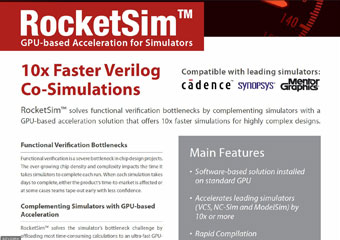 Simulación Verilog en GPUs con RocketSim Simulación Verilog en GPUs con RocketSim