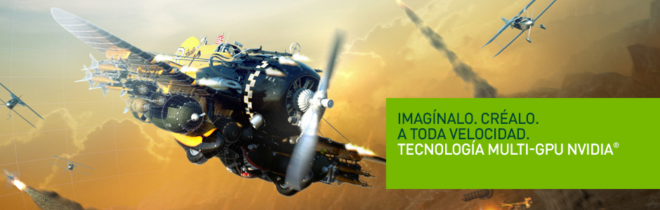 Tecnología multi-GPU para la industria de los medios audiovisuales y el entretenimiento Tecnología multi-GPU para la industria de los medios audiovisuales y el entretenimiento
