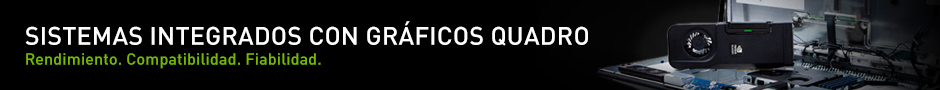 Sistemas integrados con gráficos Quadro Sistemas integrados con gráficos Quadro