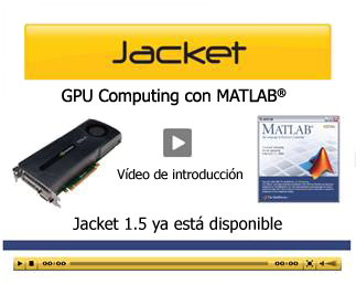 Vídeo sobre GPU Computing con MATLAB y Jacket