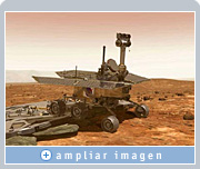 El Spirit envía a la Tierra fotografías del terreno tomadas a alta resolución. Con éstos y otros datos, la NASA, ayudada por la tecnología NVIDIA, puede reconstruir virtualmente la superficie del planeta. Esta imagen, cedida por la NASA/JPL/Cornell/Maas Digital LLC, ha sido generada con gráficos NVIDIA. 