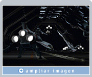 Gracias a los gráficos NVIDIA, Zoic pudo ayudar al director a planificar las tomas de Battlestar Galactica, posicionar interactivamente el fondo y los objetos del primer plano y ajustar la iluminación.