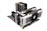 Con dos tarjetas GeForce GTX 690 instaladas en el PC en configuración SLI cuádruple, los jugadores pueden disfrutar de la potencia de cuatro GPU trabajando de forma simultánea. El rendimiento resultante es indescriptible. Con dos tarjetas GeForce GTX 690 instaladas en el PC en configuración SLI cuádruple, los jugadores pueden disfrutar de la potencia de cuatro GPU trabajando de forma simultánea. El rendimiento resultante es indescriptible.