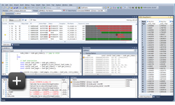 Imagen del depurador de Nsight, Visual Studio Edition Imagen del depurador de Nsight, Visual Studio Edition