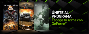 Escoge tu arma con GeForce