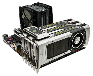 Exclusivo puente SLI de GeForce GTX Exclusivo puente SLI de GeForce GTX