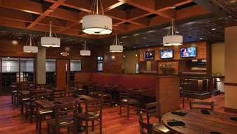 Restaurante Ditka's. Imagen por cortesía de Blue Marble 3D Restaurante Ditka's. Imagen por cortesía de Blue Marble 3D