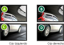 4-Display Coneections for 2-Display Stereo Mosaic