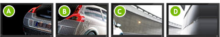 
Configuración en 1x4 
