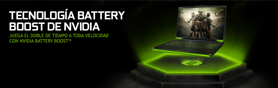 Tecnología Battery Boost de NVIDIA Tecnología Battery Boost de NVIDIA