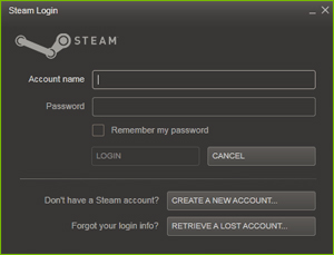 Activate a product on Steam...