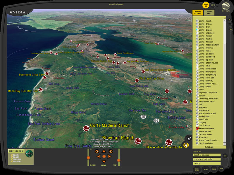 keyhole earthviewer keyhole earthviewer
