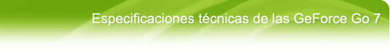 Especificaciones técnicas